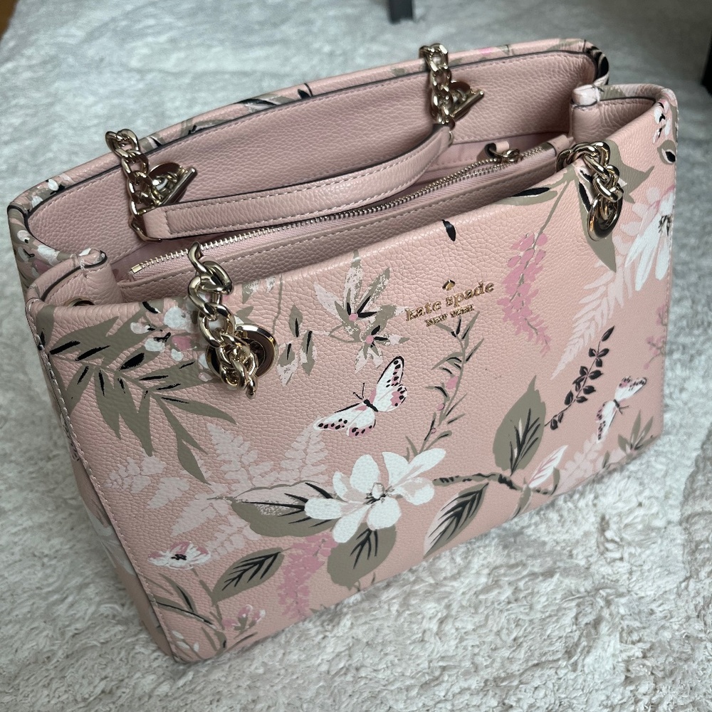Kate Spade Pink Floral Purse